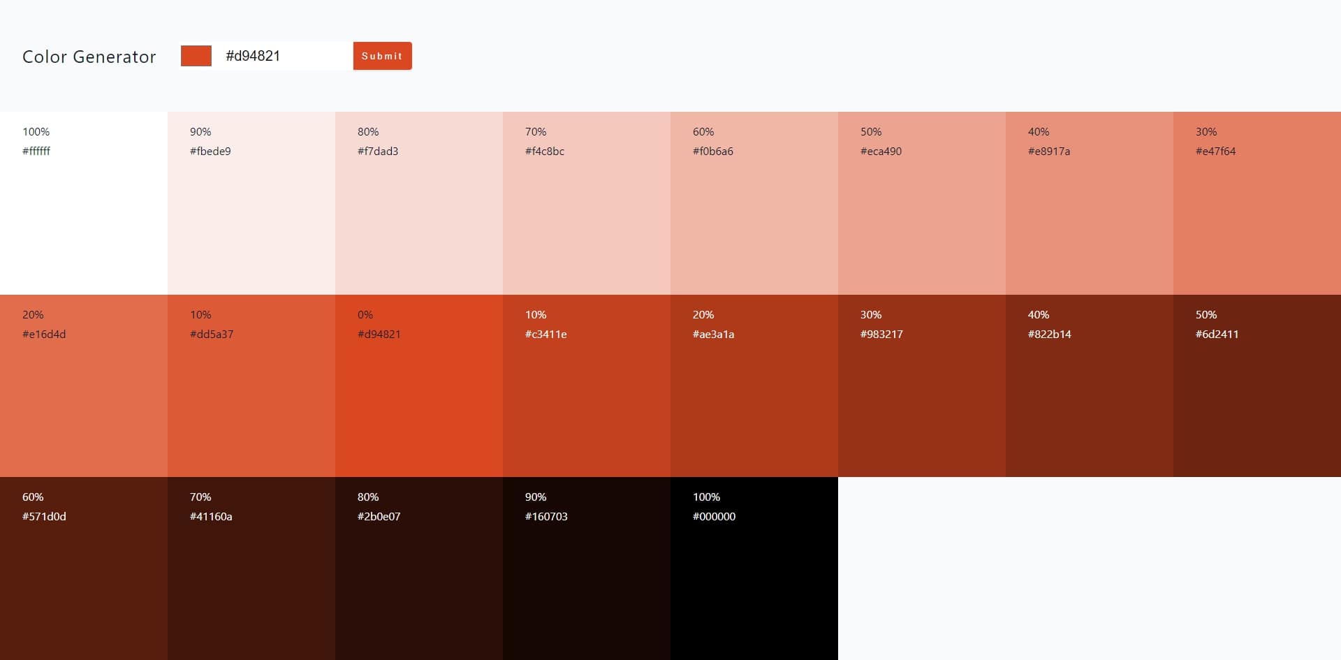 Color Generator